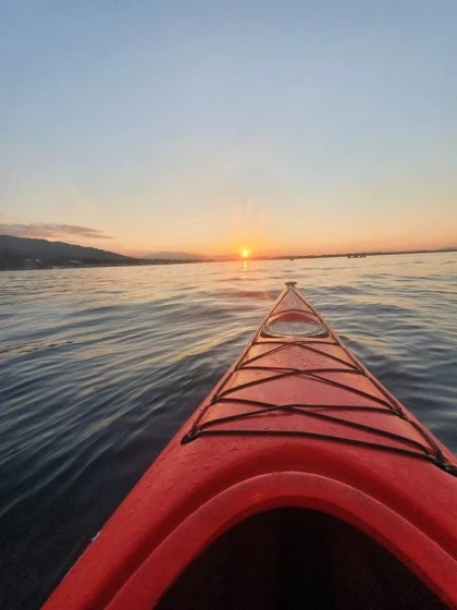 Kayak au coucher du soleil - Perpignan Expériences