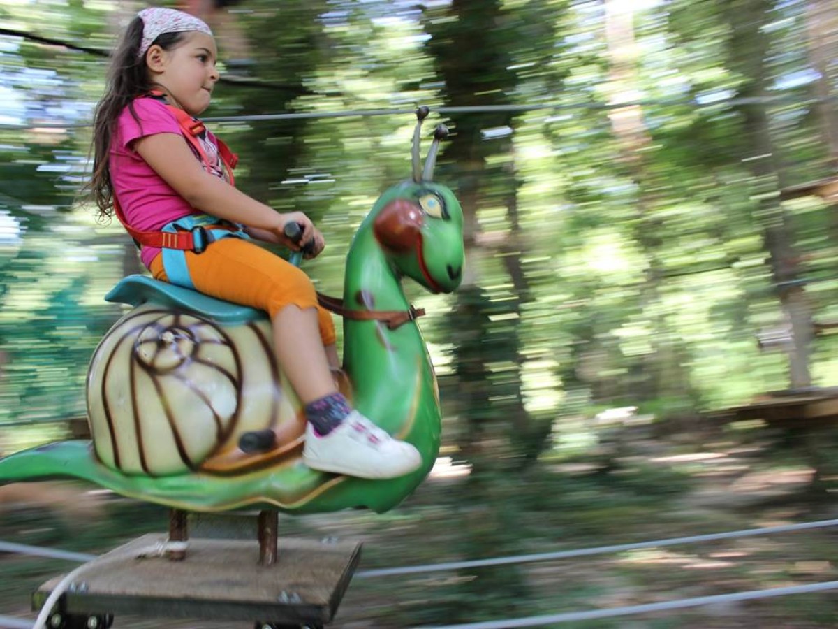 Accrobranche à Eus - Perpignan Expériences