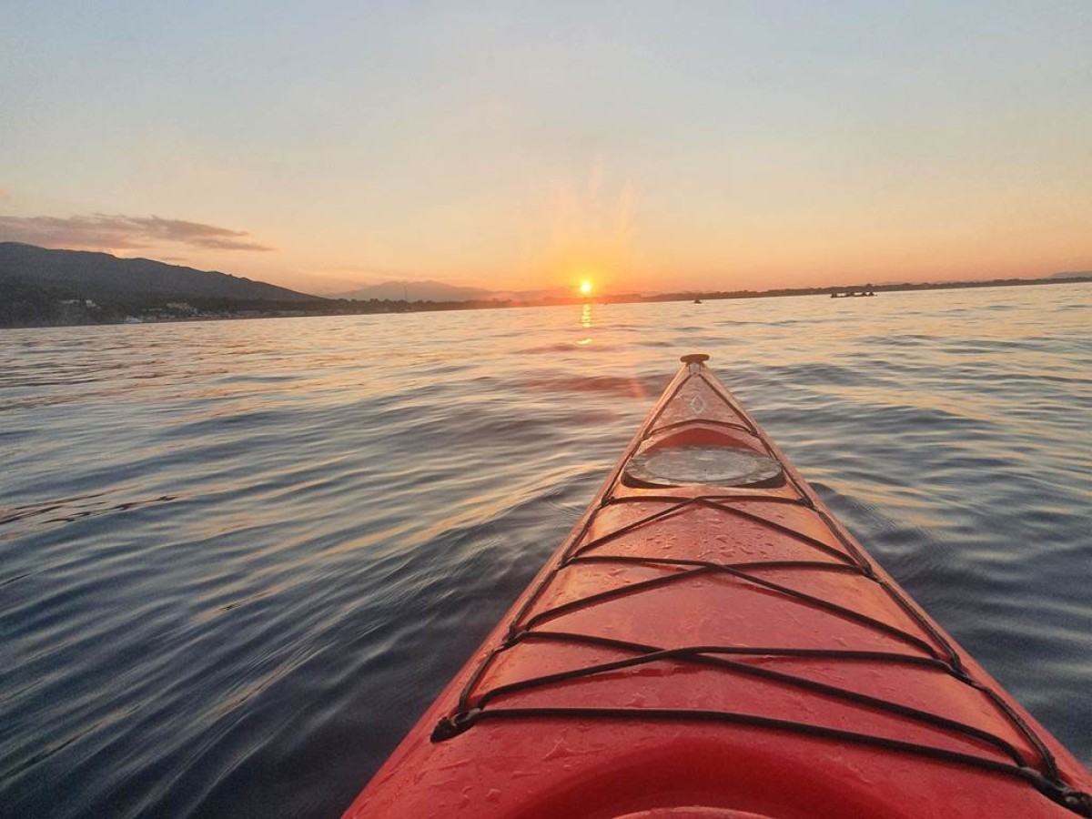 Coucher de soleil/Sunset kayak - Perpignan Expériences