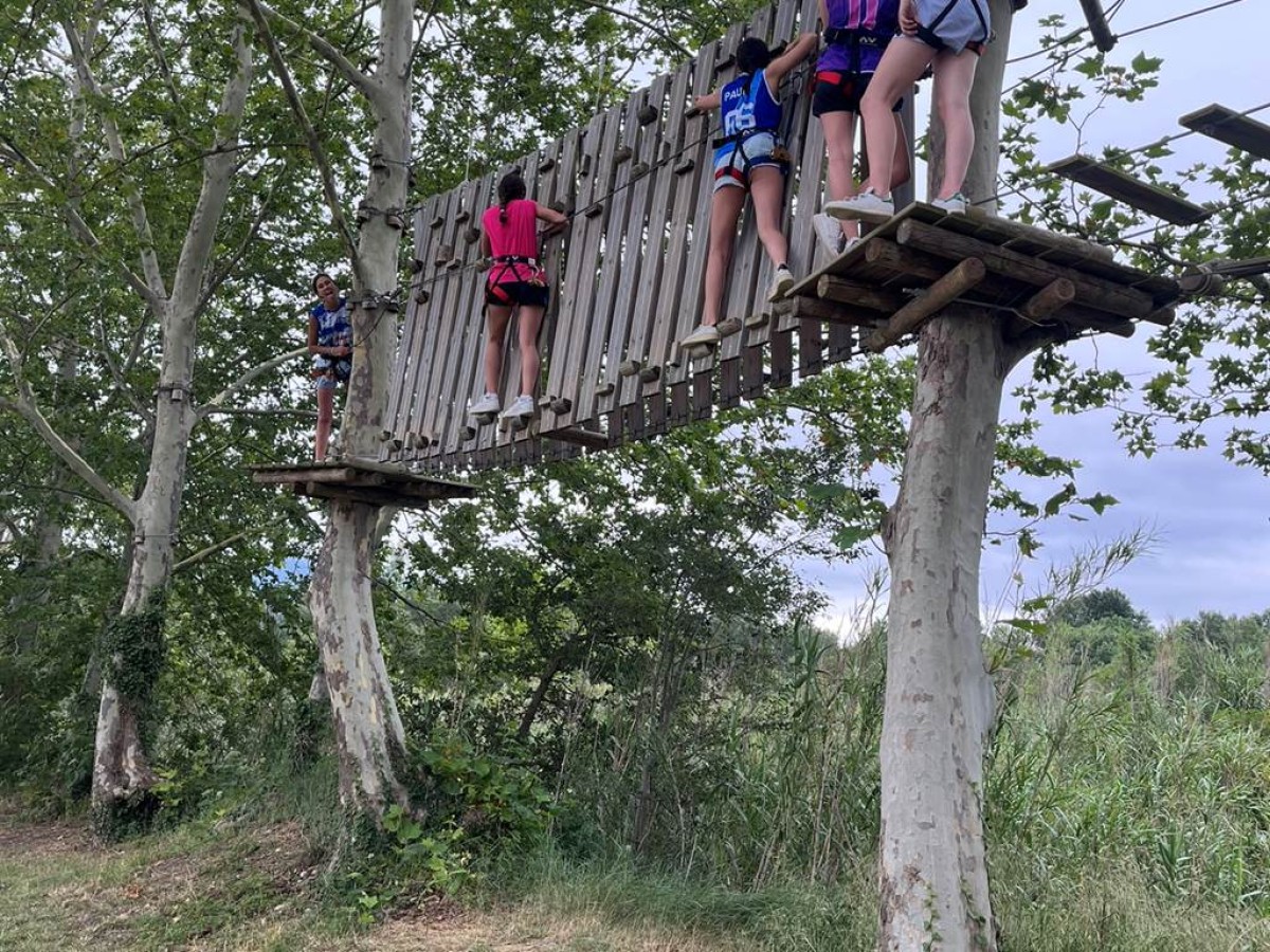 Parcours Accrobranche - T'CAP - Perpignan Expériences
