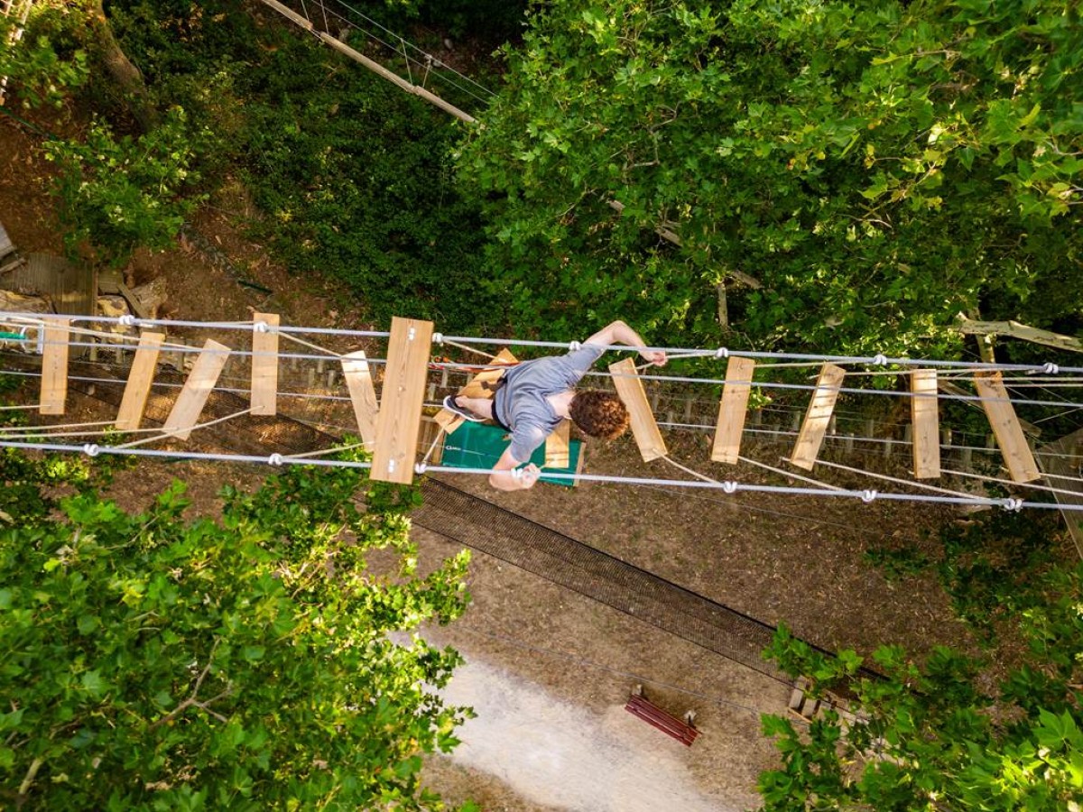 Parcours Accrobranche - T'FORT - Perpignan Expériences