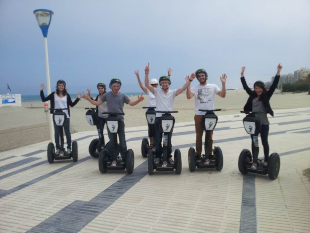 Jeux de piste en gyropode à Canet - Perpignan Expériences